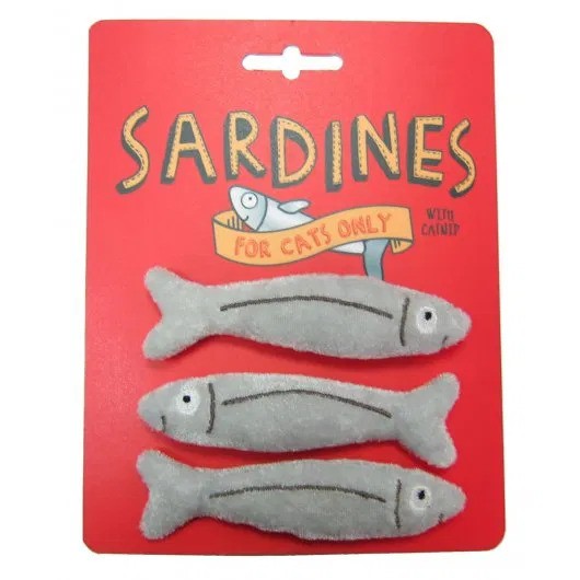 Sardine Catnip Toy