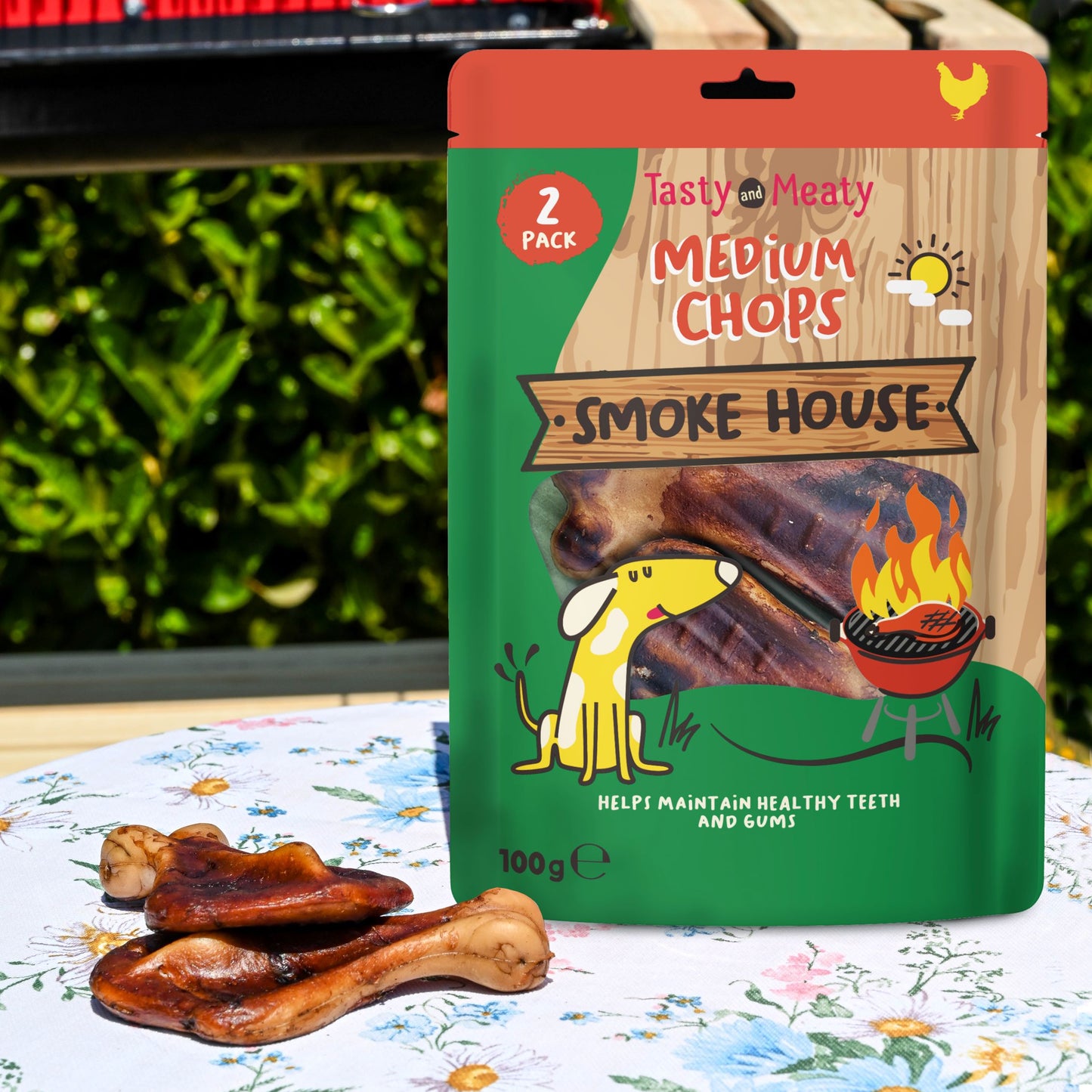 Tasty & Meaty Smoke House Medium Chops | 100g