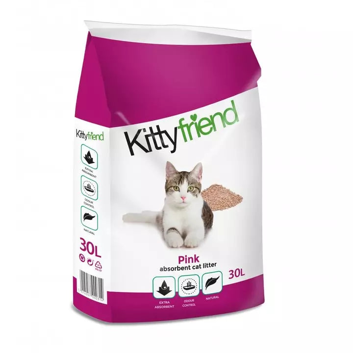 Kittyfriend Pink Absorbent Cat Litter