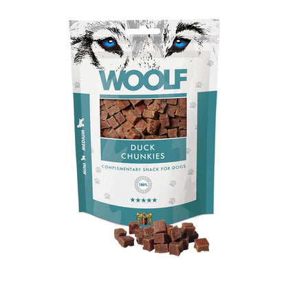 Woolf Duck chunkies Dog Treats