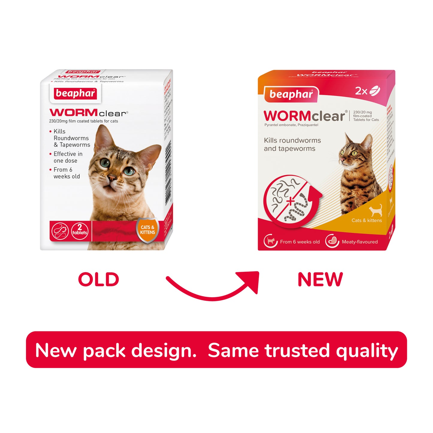 Beaphar WORMclear Cat Tablets