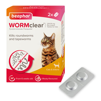 Beaphar WORMclear Cat Tablets