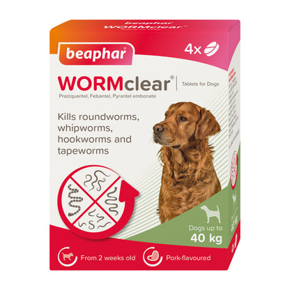 Beaphar WORMclear for Large Dog upto 40kg