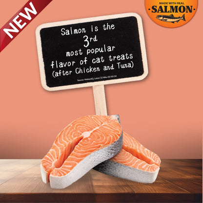 Ciao Churu 4 Pack Cat Treat - Salmon Recipe with Scallop Flavour - 4 x 14g