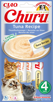 Ciao Churu 4 Pack Cat Treat - Tuna Recipe