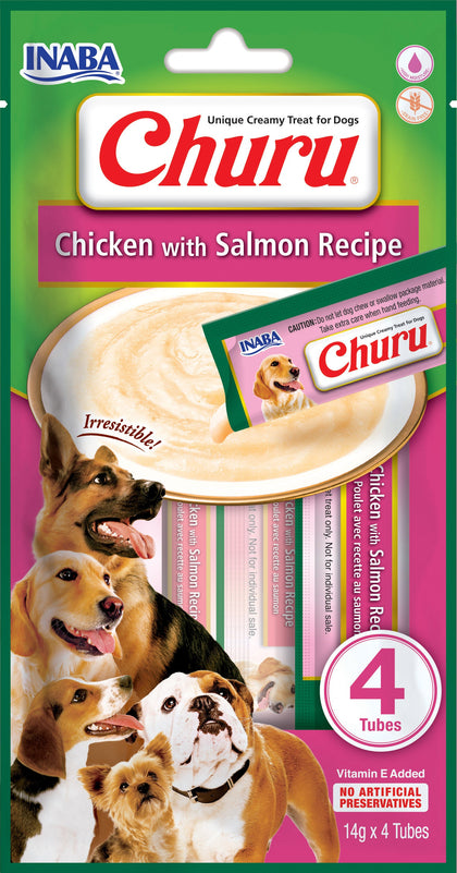 Ciao Churu Dog Treat - Chicken with Salmon Recipe