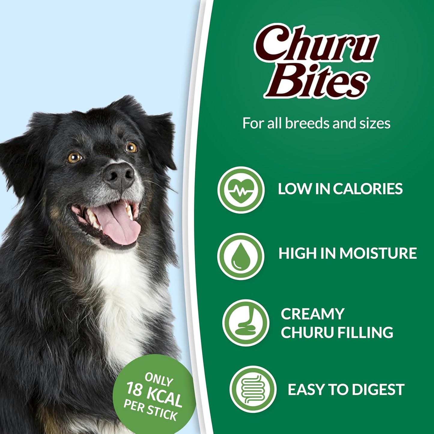 Churu Bites 8 Pack Dog Treat - Chicken Recipe wraps Chicken Recipe - 8 x 12g