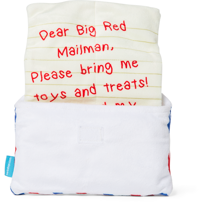 BARK Christmas Letter To Santa Paws Dog Toy - One Size