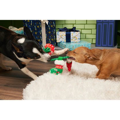 BARK Christmas Stocking Tuggers Dog Toy - One Size