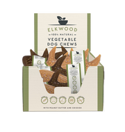 Elkwood 100% Natural Vegetable Antler Dog Treats - Medium | 50-Pack