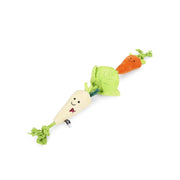 Petface Foodie Faces Christmas Veggie Tugger Dog Toy