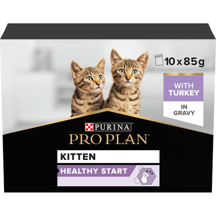 Pro Plan NutriSavour Kitten Turkey