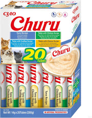 Ciao Churu 20 Pack Box Cat Treat - Tuna Varieties