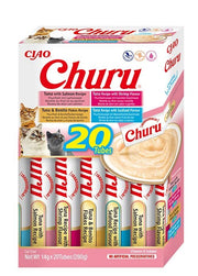 Ciao Churu 20 Pack Box Cat Treat - Seafood Variety