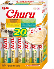 Ciao Churu 20 Pack Box Cat Treat - Chicken Variety
