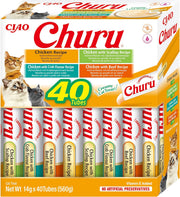 Ciao Churu 40 Pack Box Cat Treat - Chicken Variety