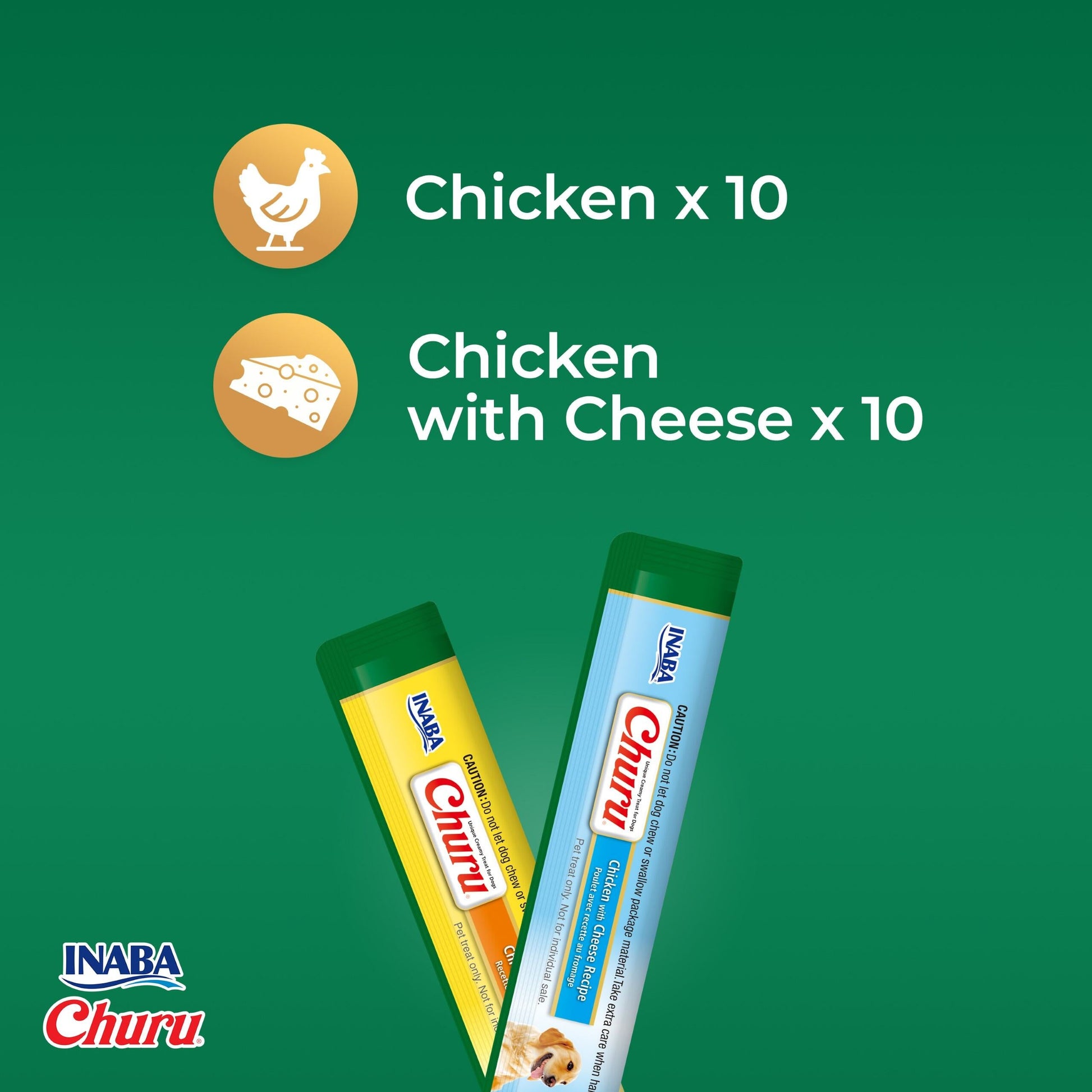 Churu 20 Pack Dog Treat - Chicken Variety - 20 x 14g