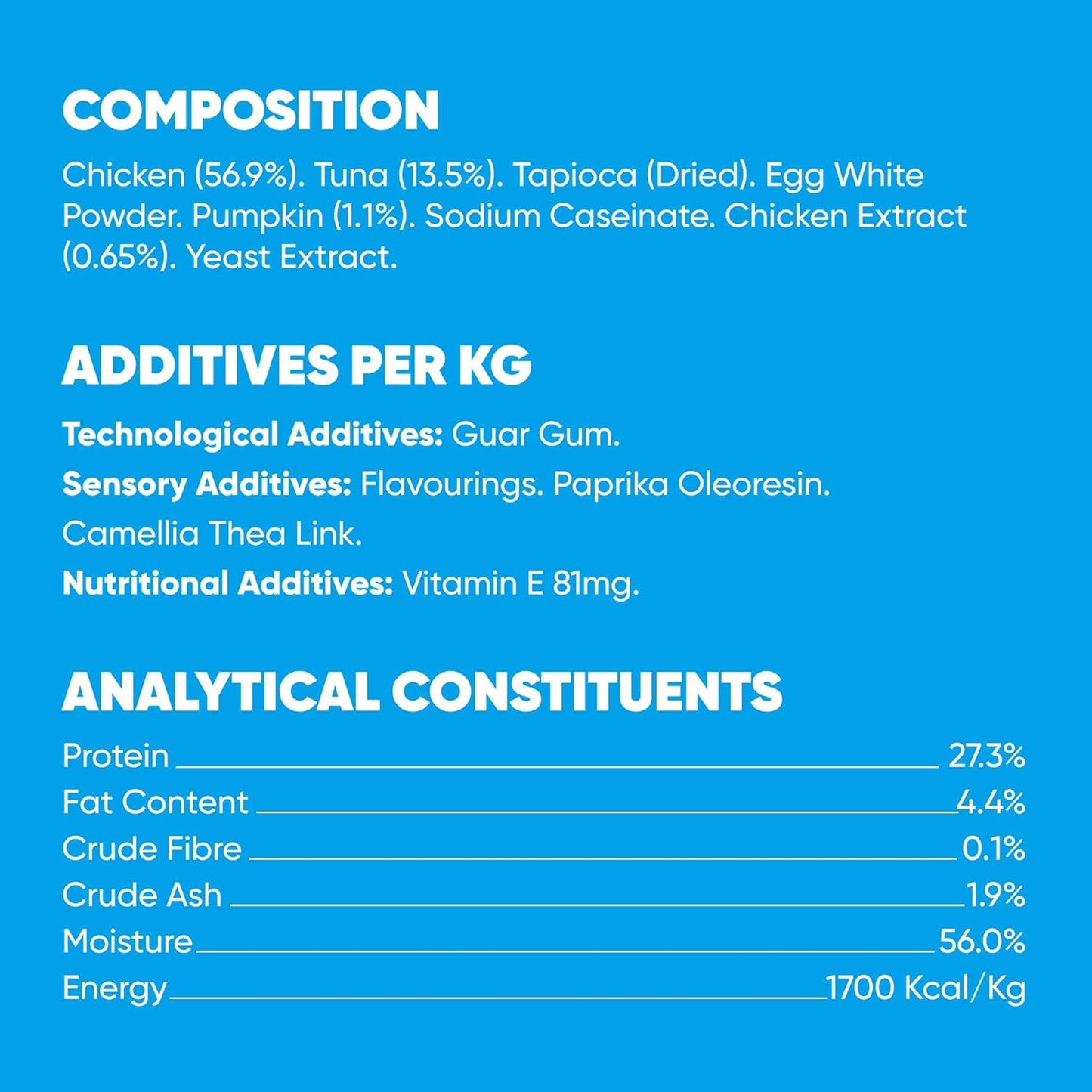 Ciao Churu Fun Bites Cat Treat - Chicken Recipe Wraps Chicken with Pumpkin Recipe - 8 x 12g