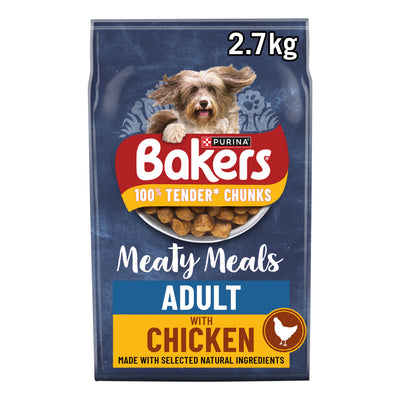 Bakers Bakers Meals Chicken Adult Dry Dog Food pet food packaging