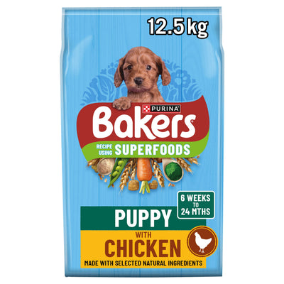 Bakers Bakers Chicken Puppy Dry Dog Food pet food packaging
