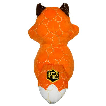 Bite Force Kevlar Tough Plush Fox Squeak and Crinkle Dog Toy