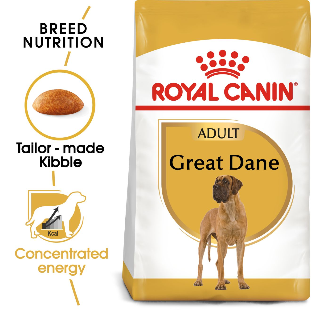 Royal Canin Great Dane Adult Dry Dog Food - 12kg