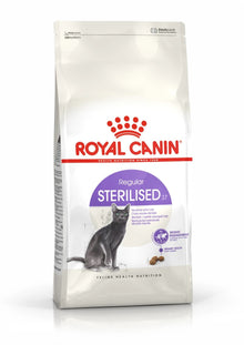 Front View of Royal Canin Sterilised 37 Adult Dry Cat Food - 10kg