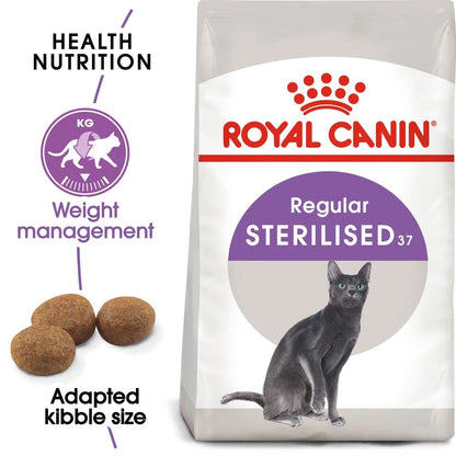 Royal Canin Sterilised 37 Adult Dry Cat Food - 10kg