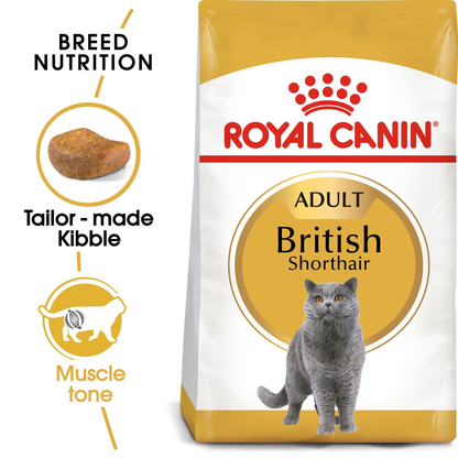 Royal Canin British Shorthair Adult Dry Cat Food - 400g