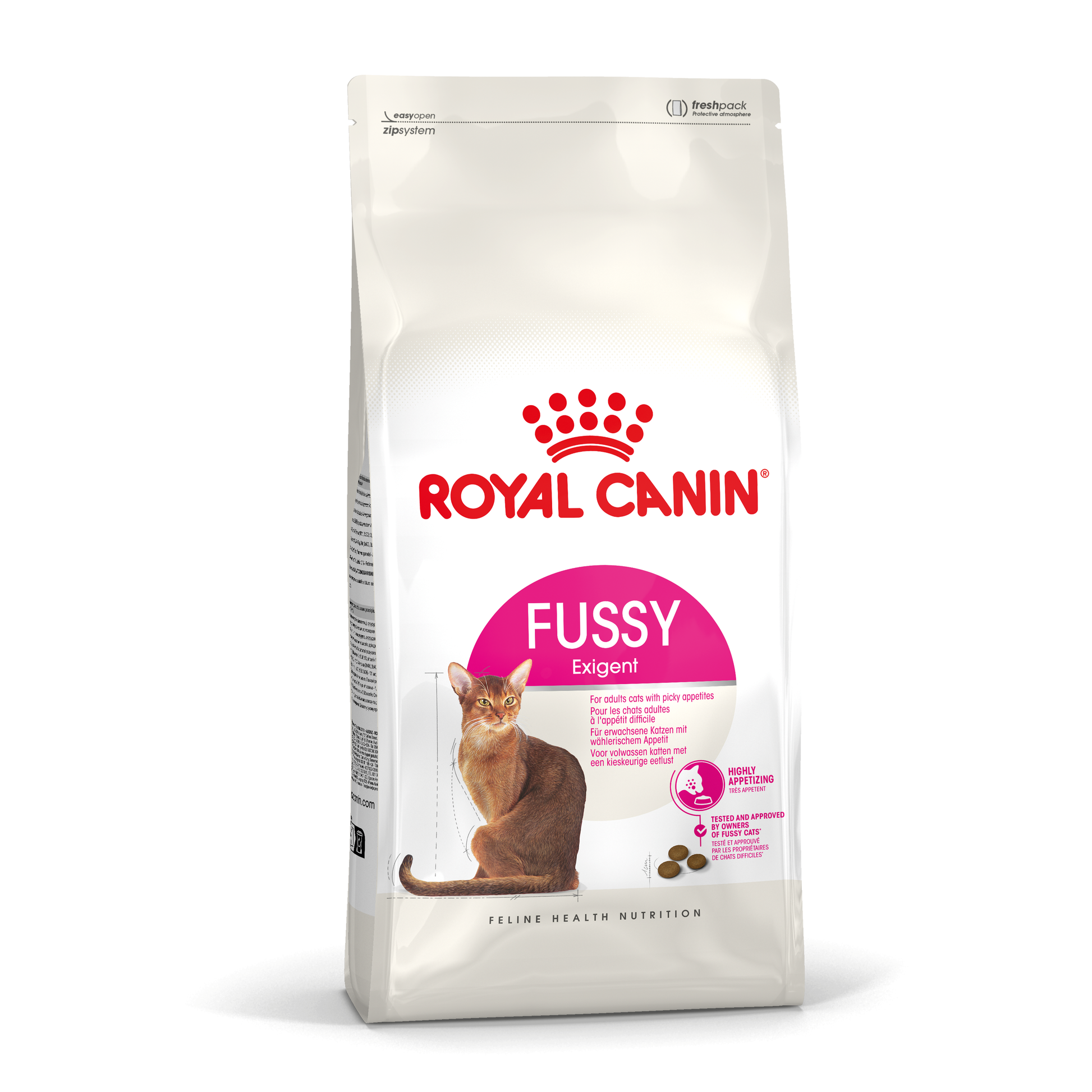 Royal Canin Fussy Adult Dry Cat Food - 50g, 400g, 2kg, 4kg & 10kg