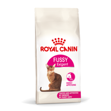 Front View of Royal Canin Fussy Adult Dry Cat Food - 50g, 400g, 2kg, 4kg & 10kg