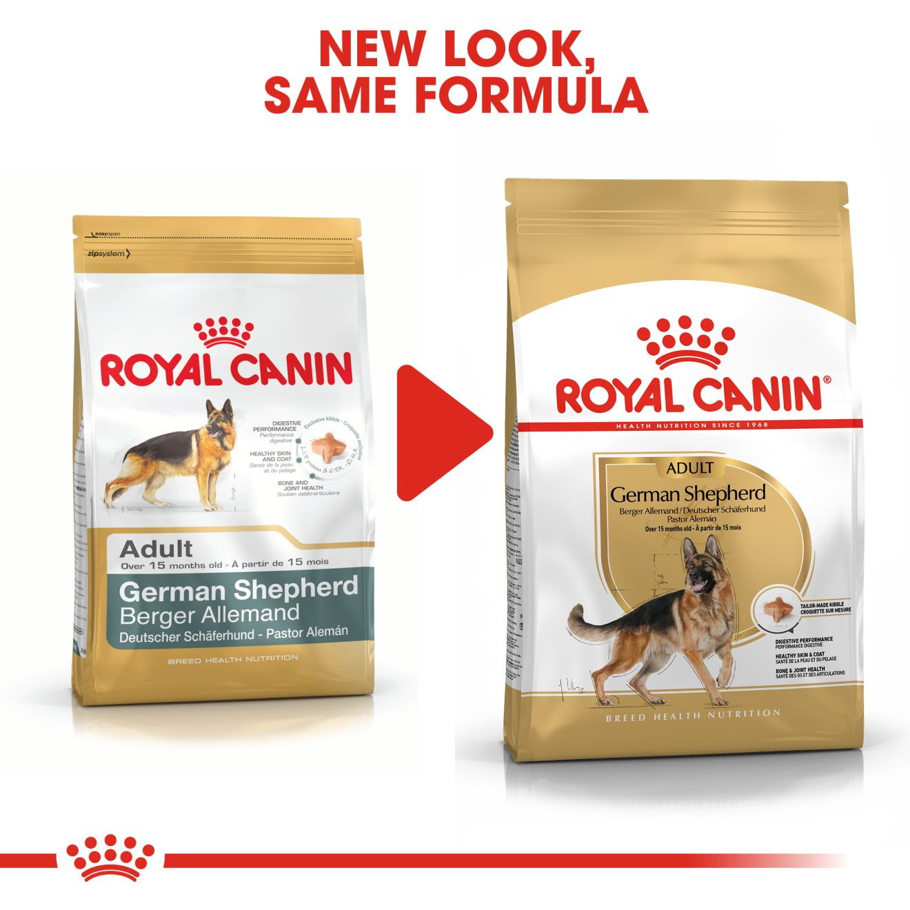 Royal Canin German Shepherd Adult Dry Dog Food - 15kg