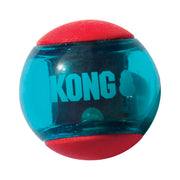 KONG Squeezz Action Ball Red Medium Dog Toy