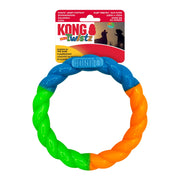 KONG Twistz High-Viz Ring Dog Toy