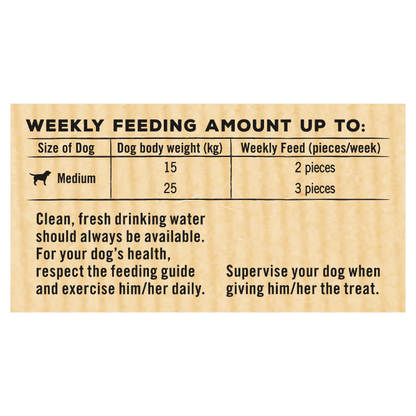 Bakers Meaty Twists Medium Dog Treats with Beef - 180g