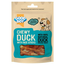 Good Boy Chewy Duck with Rice Sticks Dog Treats