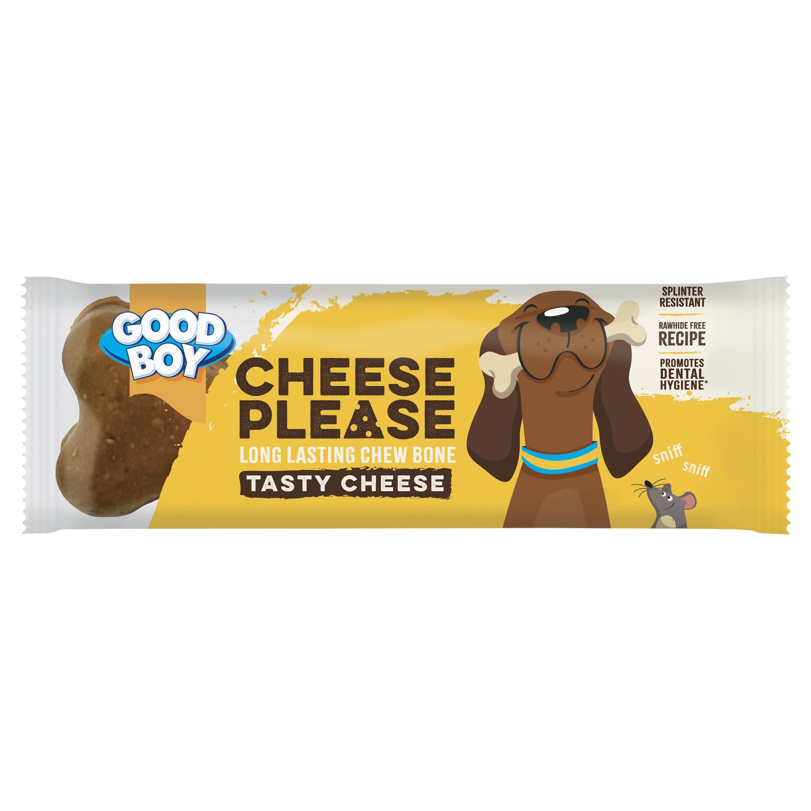 Good Boy Good Boy Cheese Please Adult Treat Dog Food pet food packaging