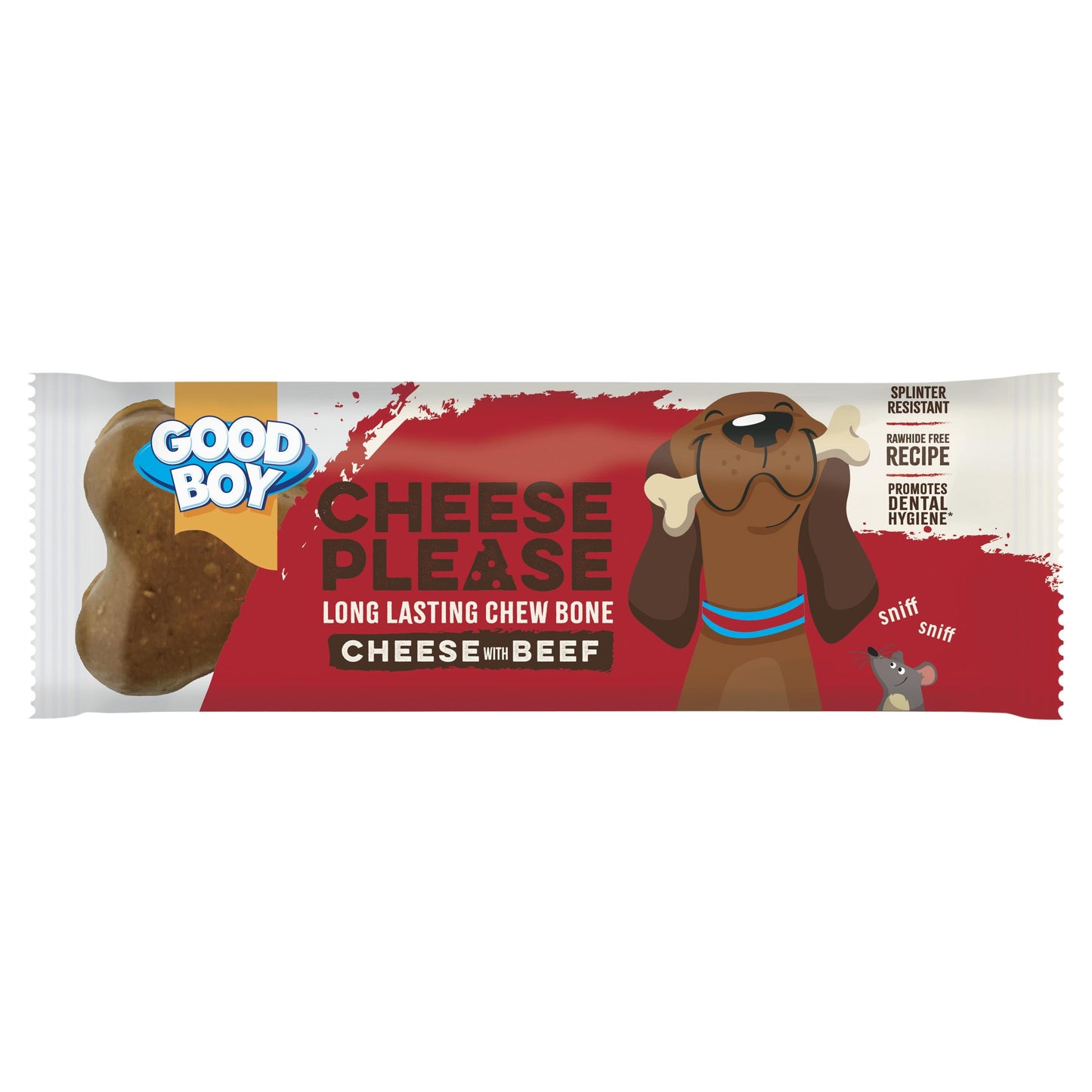 Good Boy Cheese Please Cheese with Beef Dog Treats