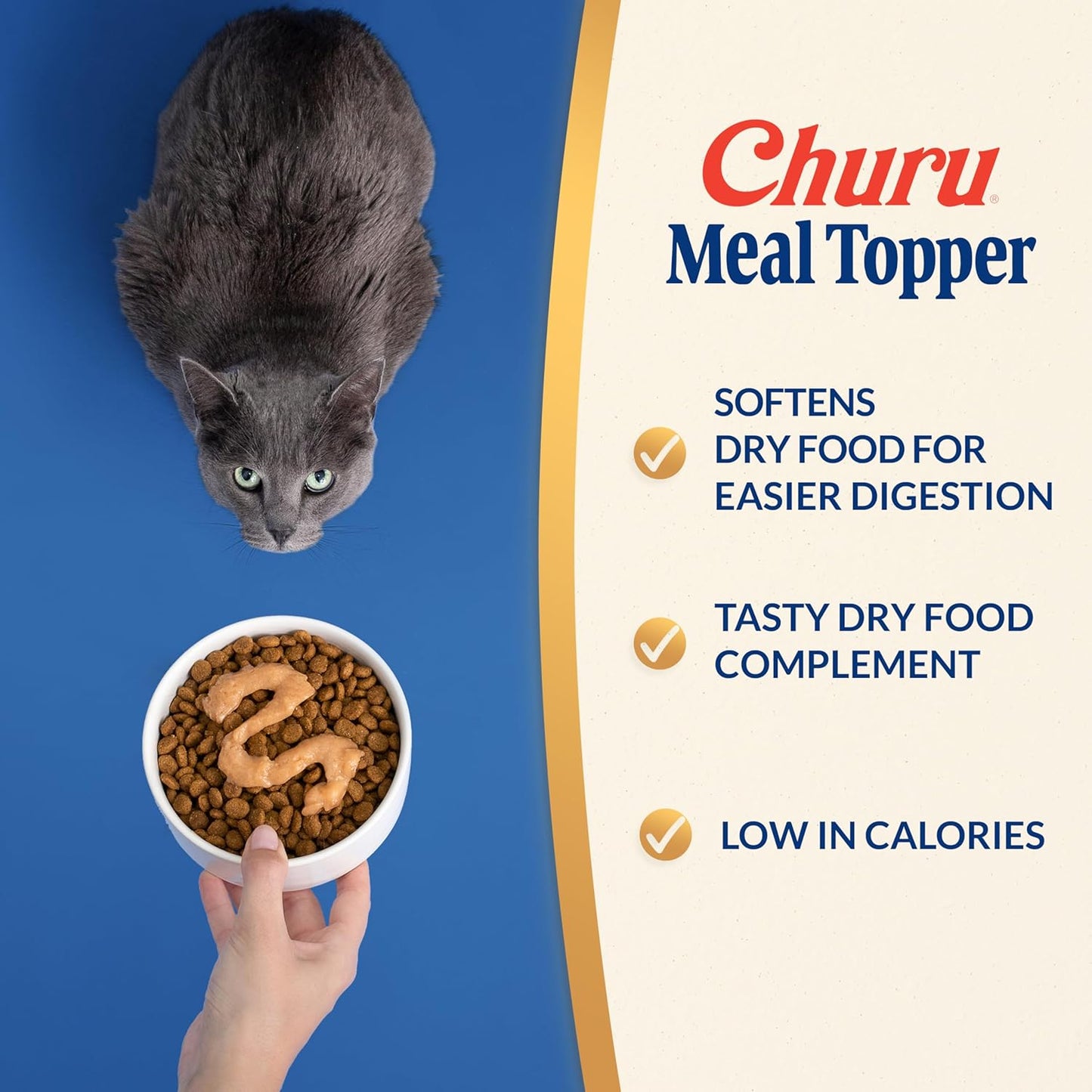 Ciao Churu Meal Topper for Adult Cats - Tuna Recipe - 56 g