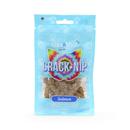Crack-Nip Salmon Catnip Infused Cat Treats