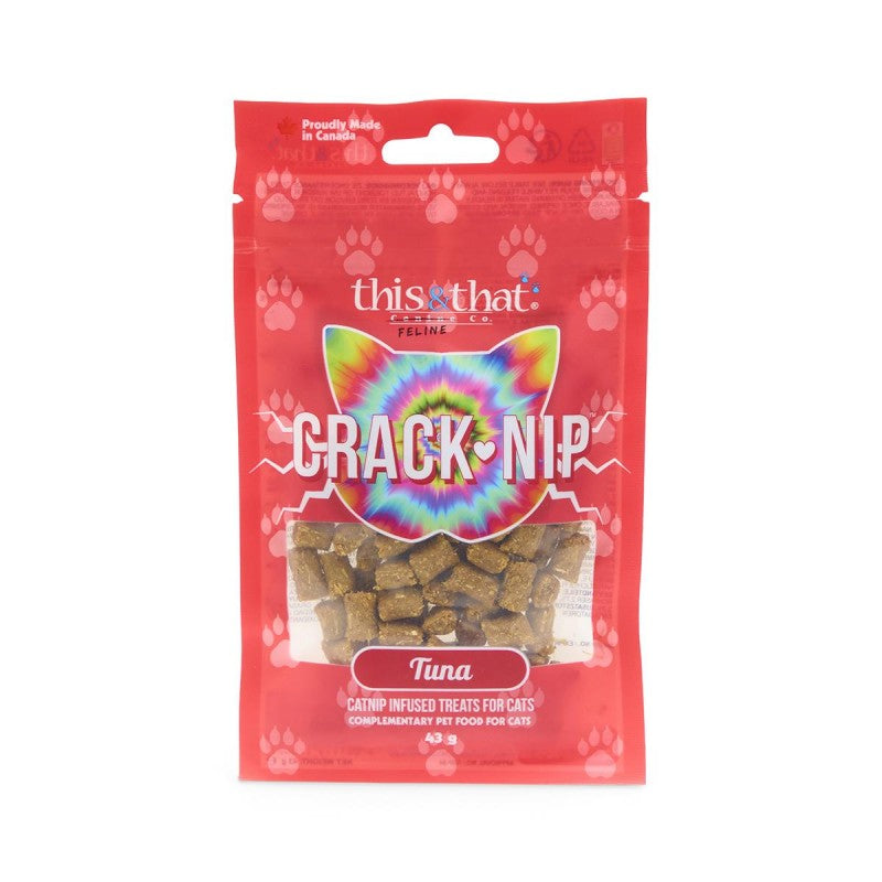 Crack-Nip Tuna Catnip Infused Cat Treats