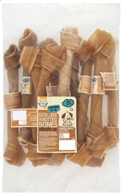 Good Boy Pawsley & Co Rawhide Chew Extra Large Knotted Bones Dog Treats