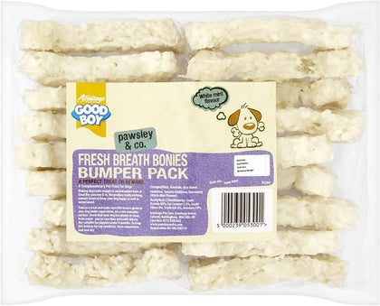 Good Boy Pawsley & Co Fresh Breath Bonies Bumper Pack Dog Treats
