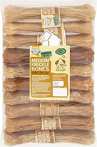 Good Boy Pawsley & Co Rawhide Chew Medium Knuckle Bones Dog Treats