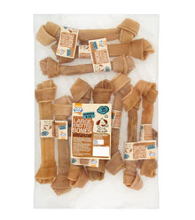 Good Boy Pawsley & Co Rawhide Chew Large Knotted Bones Dog Treats