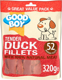 Good Boy Tender Duck Fillets Dog Treats