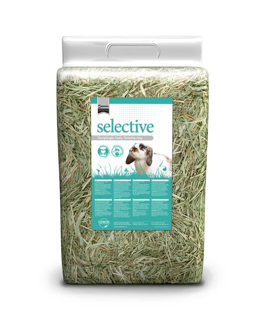 Front View of Supreme Selective Timothy Hay for Small Animal - 2kg