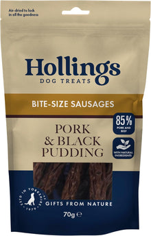 Hollings Gourmet Sausages Pork & Black Pudding