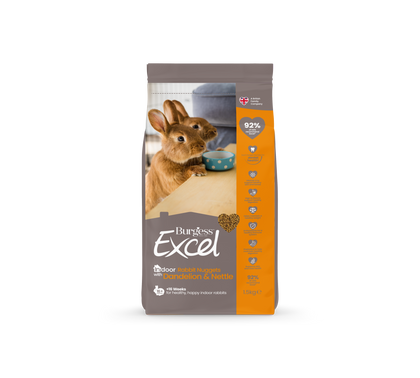 Burgess Excel Indoor Rabbit Nuggets - Dandelion & Nettle 1.5kg