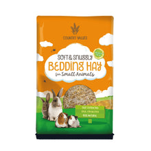 Front View of Country Values Soft and Snuggly Bedding Hay for Small Animals - 1kg